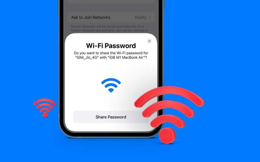 How to Share WIFI Password